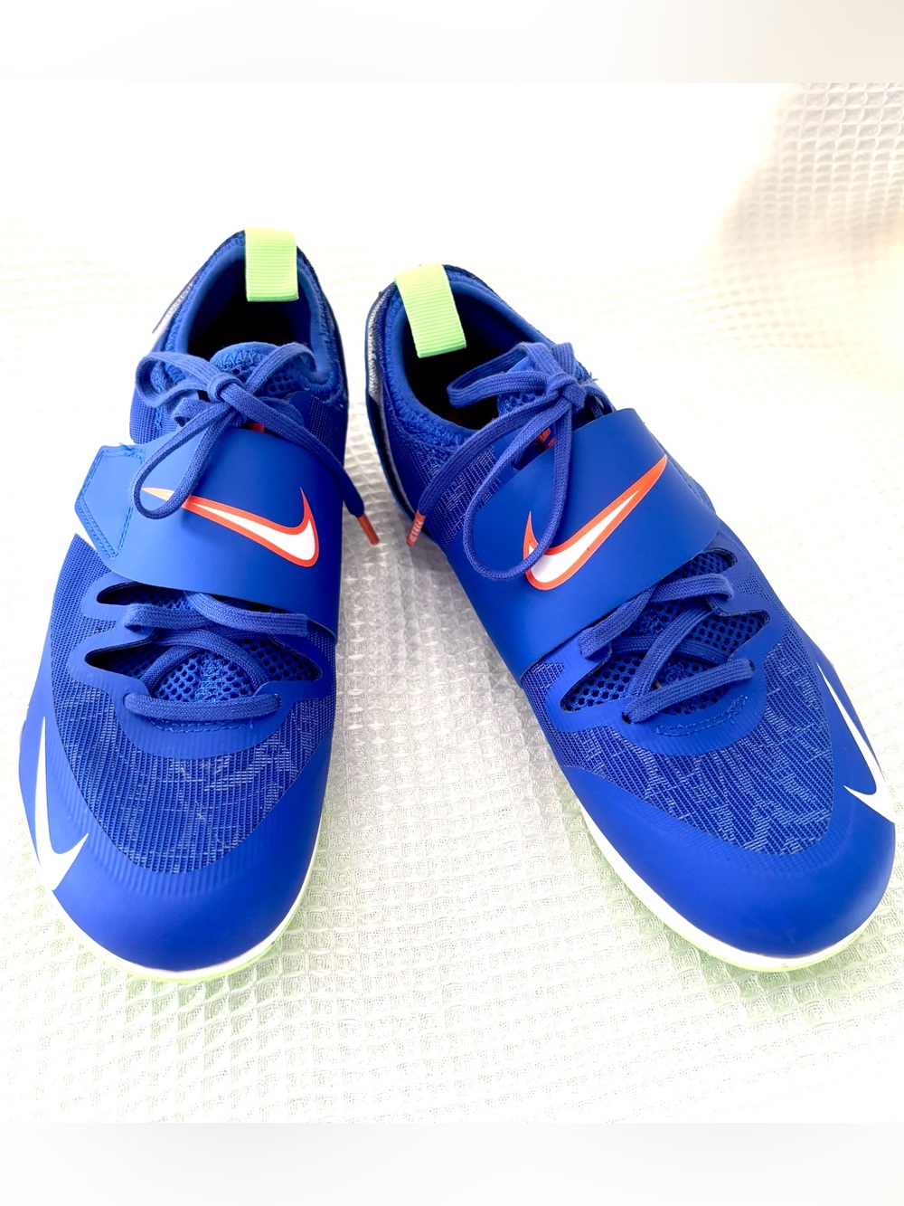 Nike Youth Zoom Pole Vault Blue Elite Sneakers Size 5.5 Track